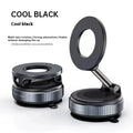 360° Magnetic Car Phone Holder - Foldable Vacuum Mount