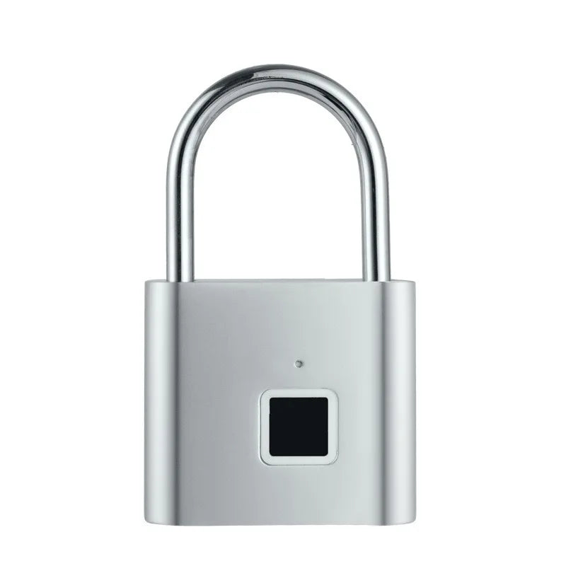 Smart Fingerprint Padlock - Rechargeable Waterproof Biometric Lock